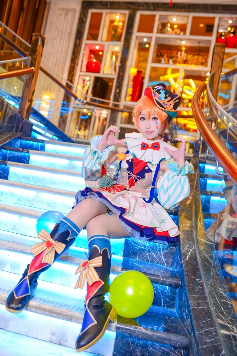 Обувь в стиле аниме «Живая любовь! Карнавальный костюм lovelive цирк вер платье юбка Хонока Уми Котори Рин Маки ханахо Нико Эли Нозоми костюм для косплея