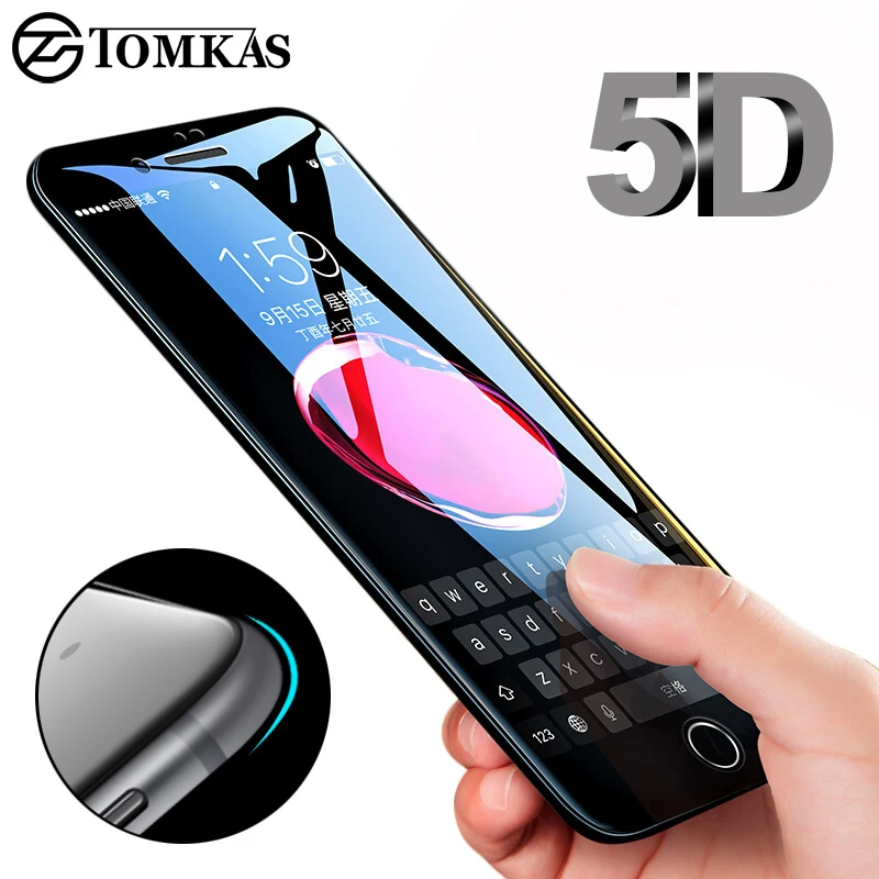 Защитное стекло Tomkas для Apple iPhone (iPhone 6 X) большой выбор моделей|tempered glass|screen protectorglass