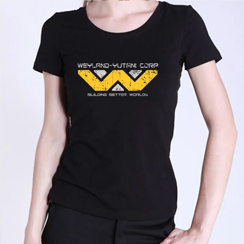 Aliens Weyland Yutani corp. футболка для мужчин и женщин Евро Размер s ~ xxxlлетняя