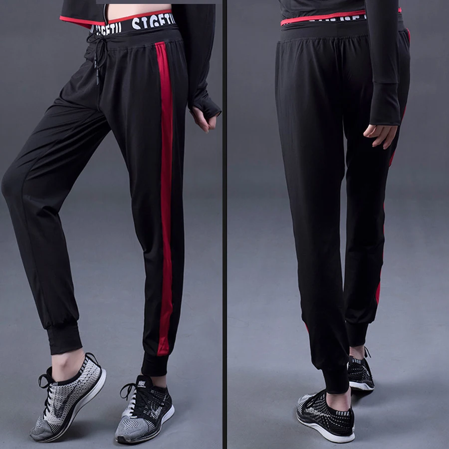 Женские спортивные брюки psvteide для йоги с завязками на талии прямые бега