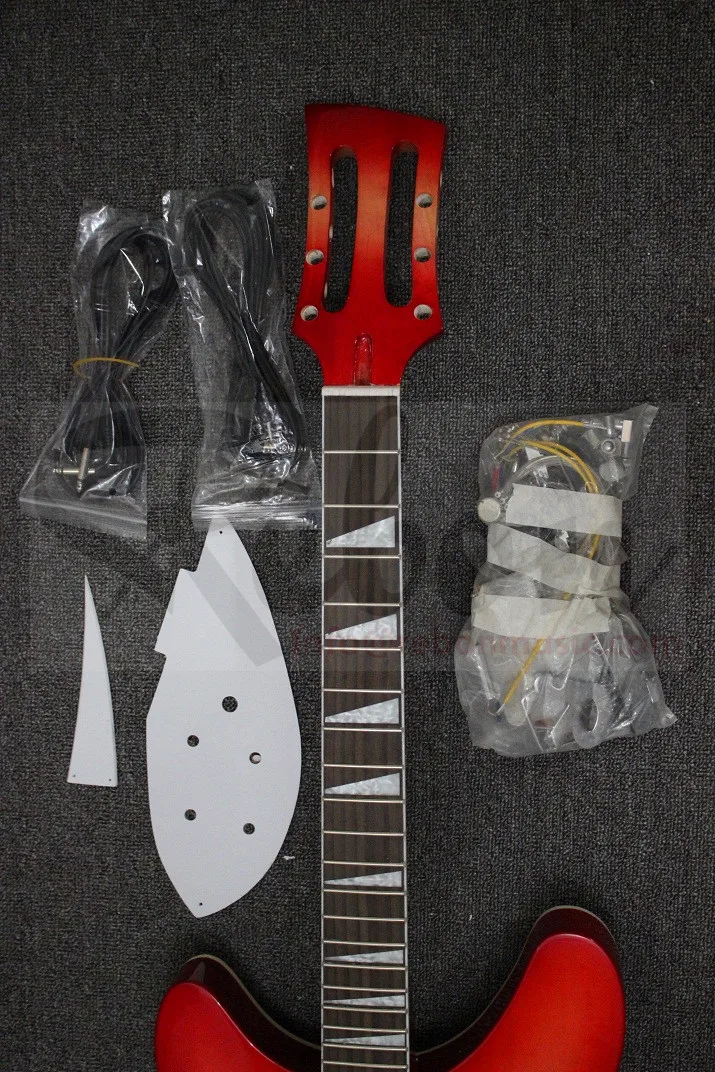 Вэйфан Rebon 12 строка Ricken незаконченный электрогитары грм с краской|kit steven|kit telescopekit