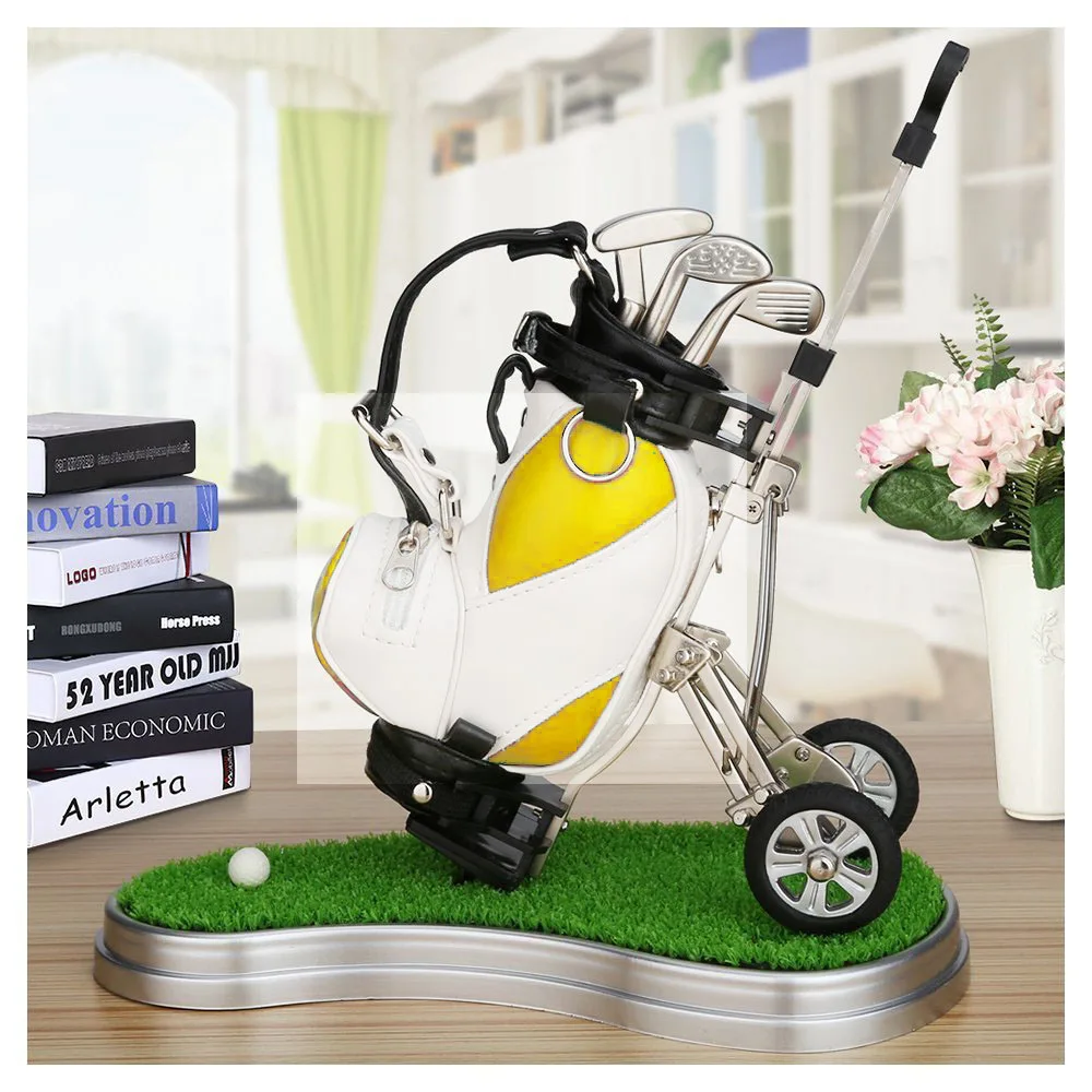 CRESTGOLF ручки для гольфа с держателем сумки новые подарки 3 шт. алюминиевой ручкой