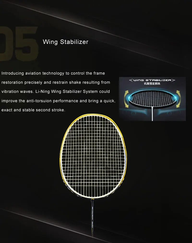 Li-Ning 3D CALIBAR 300/300C ракетка для бадминтона баланс/прочность без струн подкладка Спортивная Одиночная ракетка AYPM404/AYPP014 ZYF308