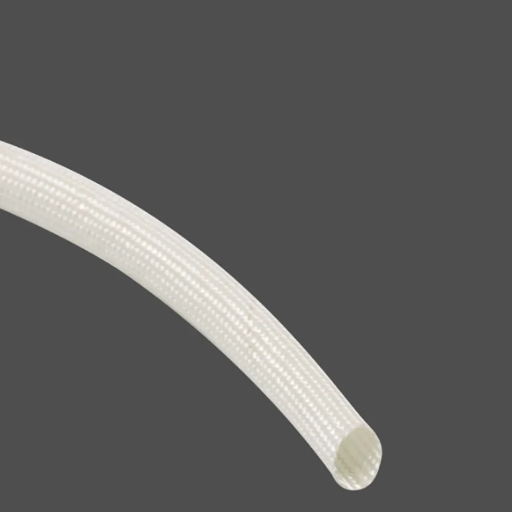 Термостойкая плетеная трубка из мягкого химического волокна 1 м Изоляционная для