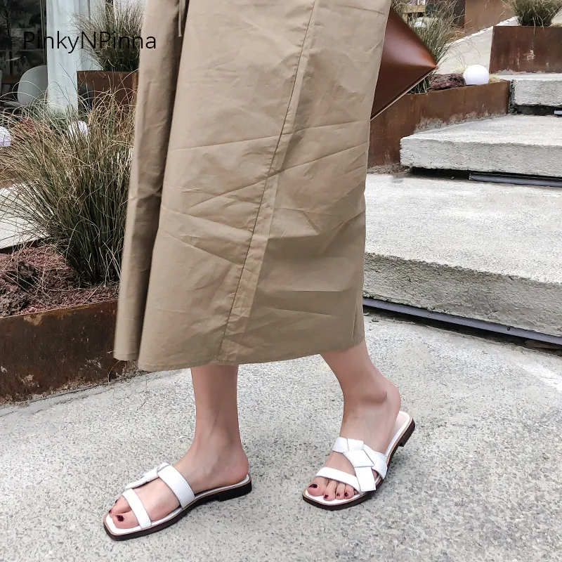 Женские пляжные праздничные летние шлепанцы повседневные Шлепанцы из