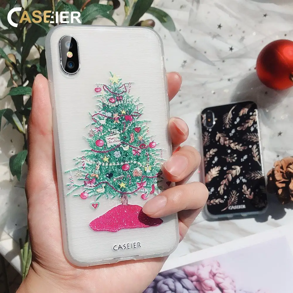 CASEIER 3D мягкий чехол для Xiaomi Redmi 5 Plus Note рождественские чехлы телефонов 4X 4A ультра
