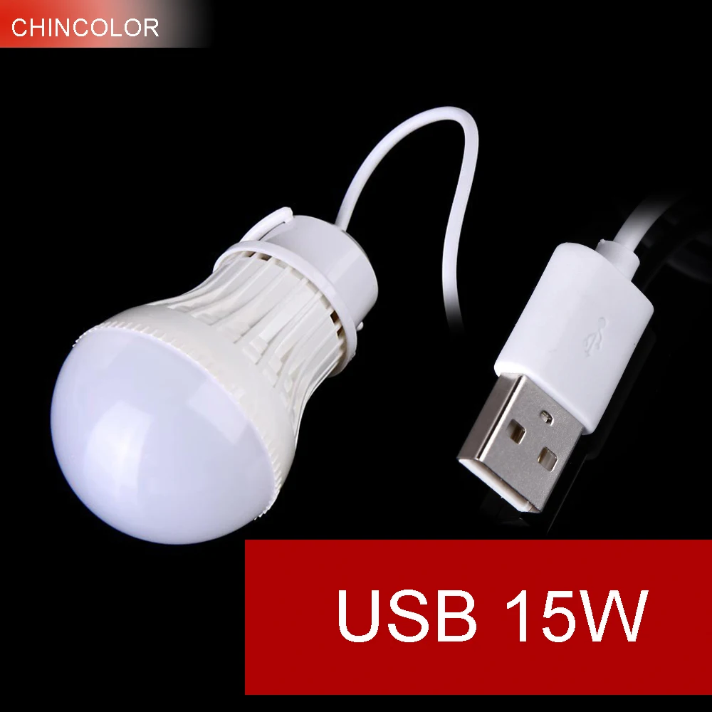Уличная светодиодная лампа 5 В USB 15 Вт|energy saving|led bulb 15wled |