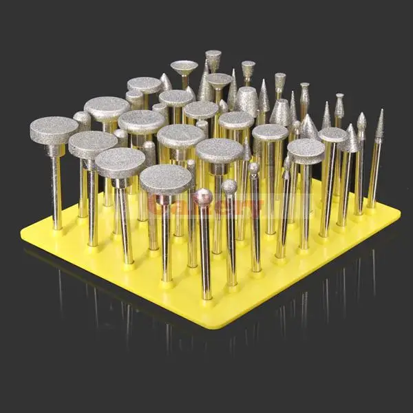 

Набор алмазных шлифовальных головок, 50 шт., сверлильный станок для вращающихся инструментов, абразивные инструменты