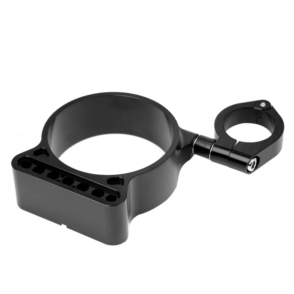 Мотоциклетный черный боковой кронштейн CNC Speedo для перемещения чехол подходит Harley