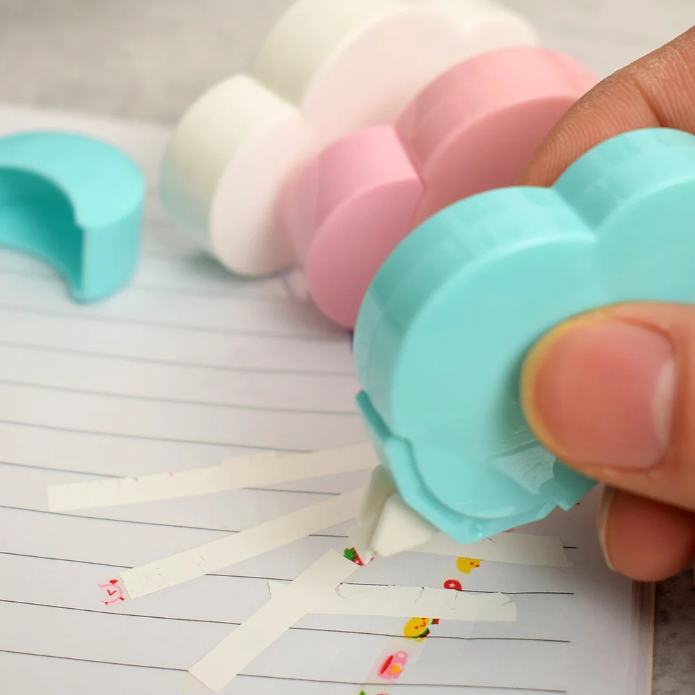 

1PC Mini Lovely 5mm x 5m Kawaii Cloud Shape Small Correction Tape Stationery School Office