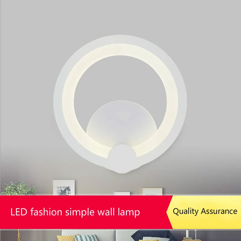 

Led bedside wall lamp modern brief walls lighting