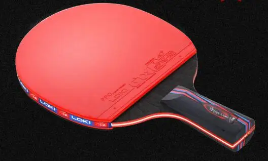 CS short handle ITTF одобрено LOKI Wang Hao 3 звезды Профессиональный Настольный теннис ракетка/ракетка для пинг-понга/Настольный теннис летучая мышь - Цвет: CS short handle