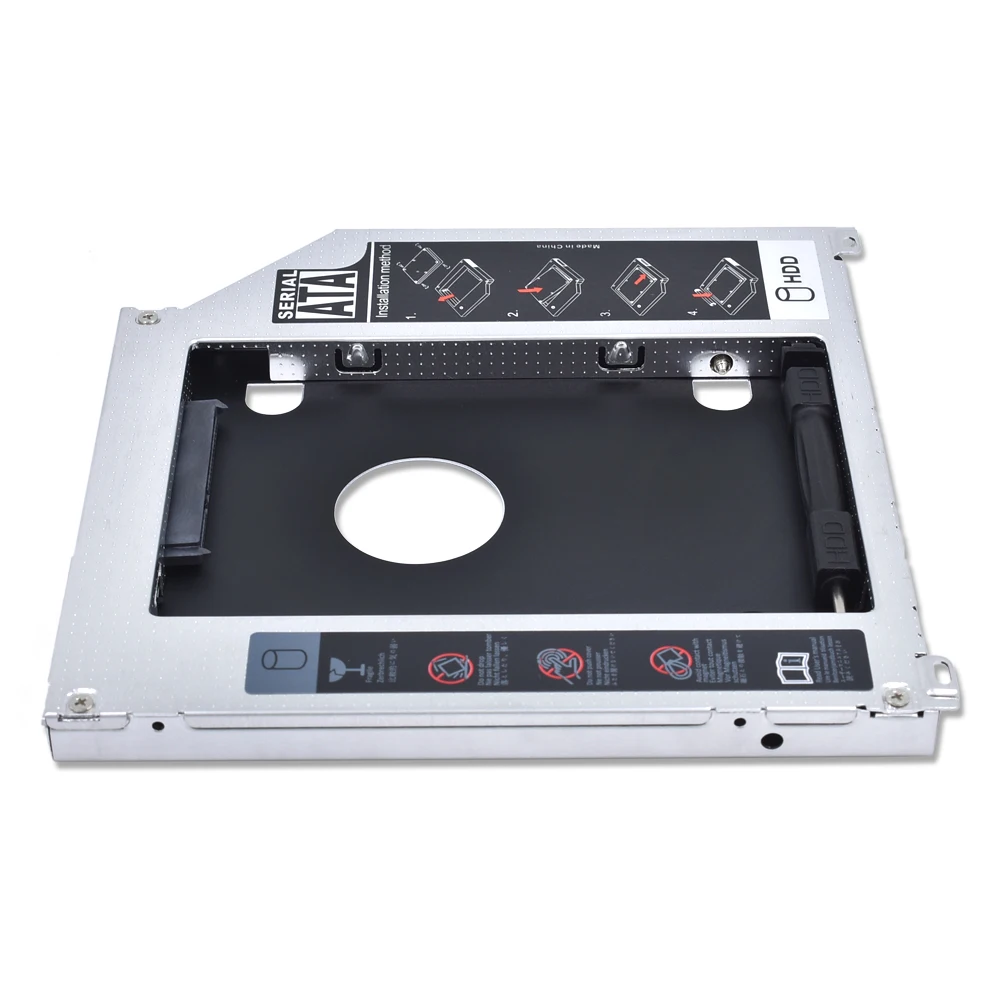 TISHRIC алюминиевый корпус для второго жесткого диска 9 5 мм SATA 3 0 Optibay Apple Macbook Pro Air 13