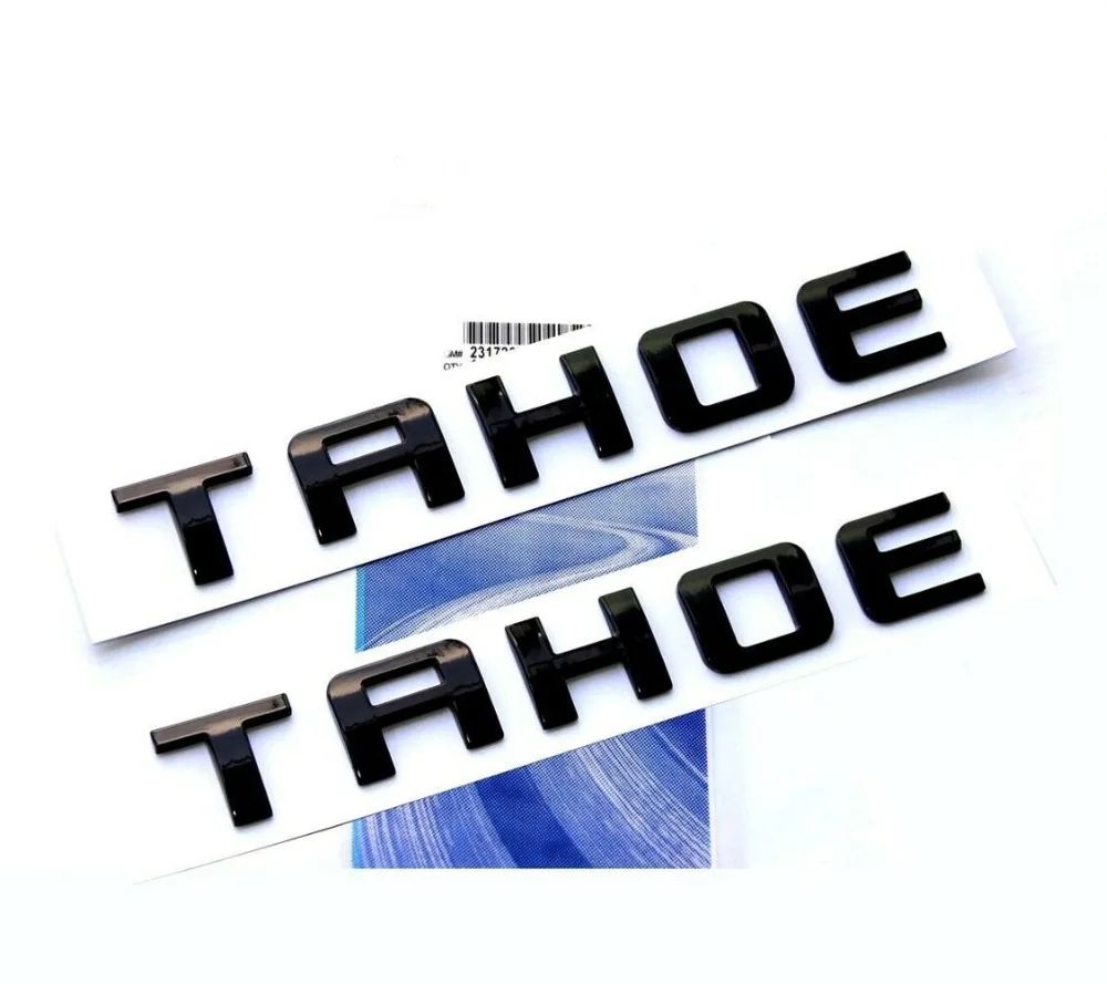 Новая заводская табличка TAHOE эмблема для 07 16 FU 2019|Наклейки салона авто| |