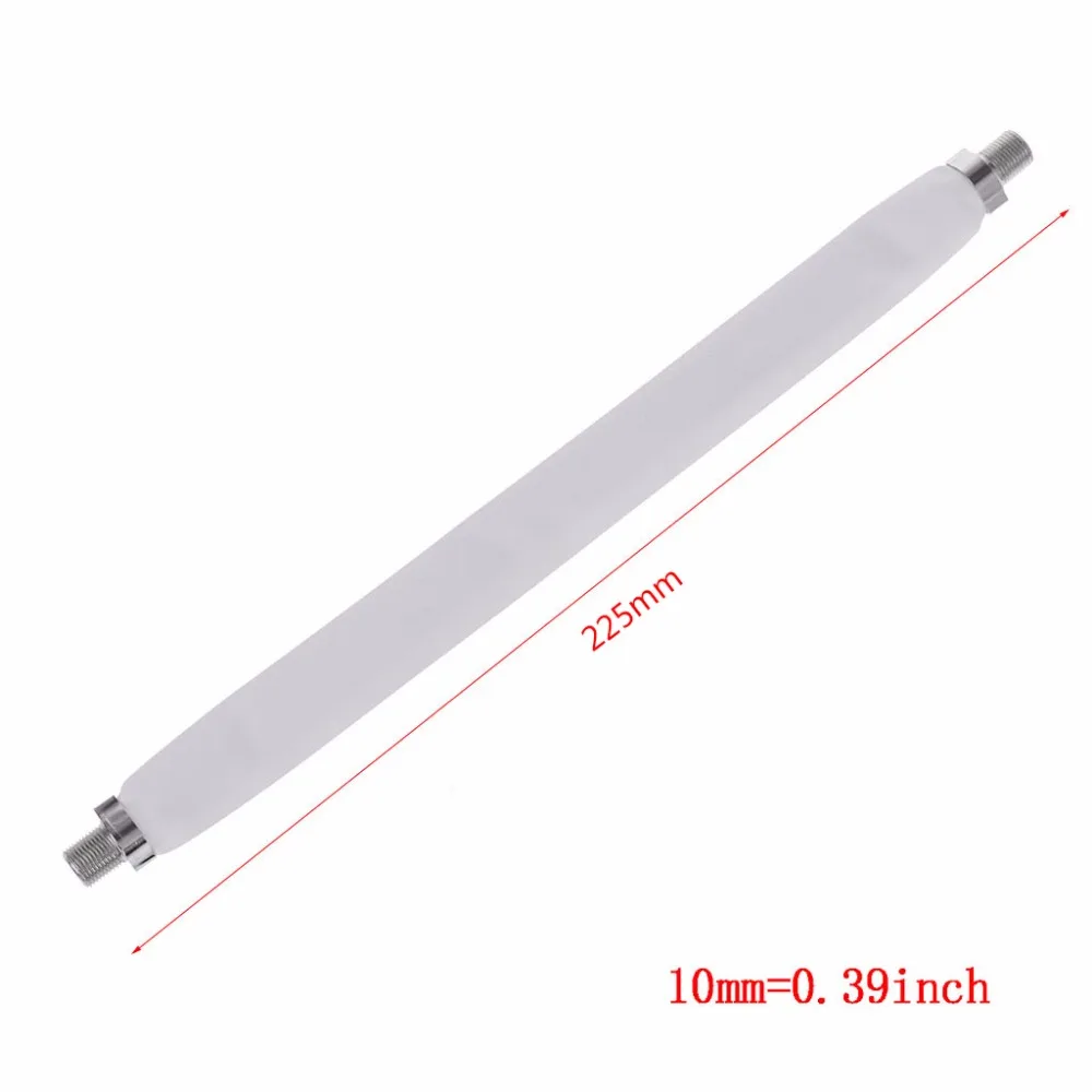 

2PCS Window Flat F Connector Cable Coax Coaxial RG6 RG-6Door TV Satellite