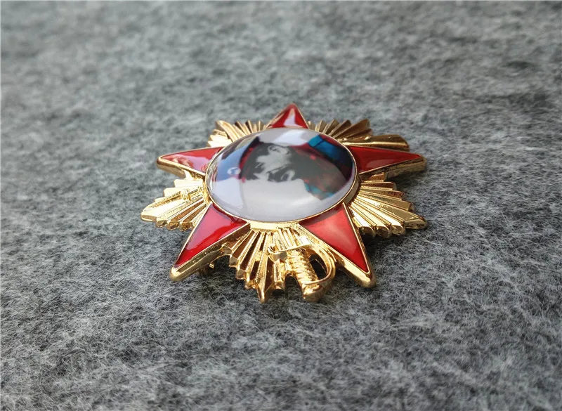 CCCP Сталин металлический значок, Россия креативная брошь для одежды, советский орден патриотической Войны Рюкзак медаль