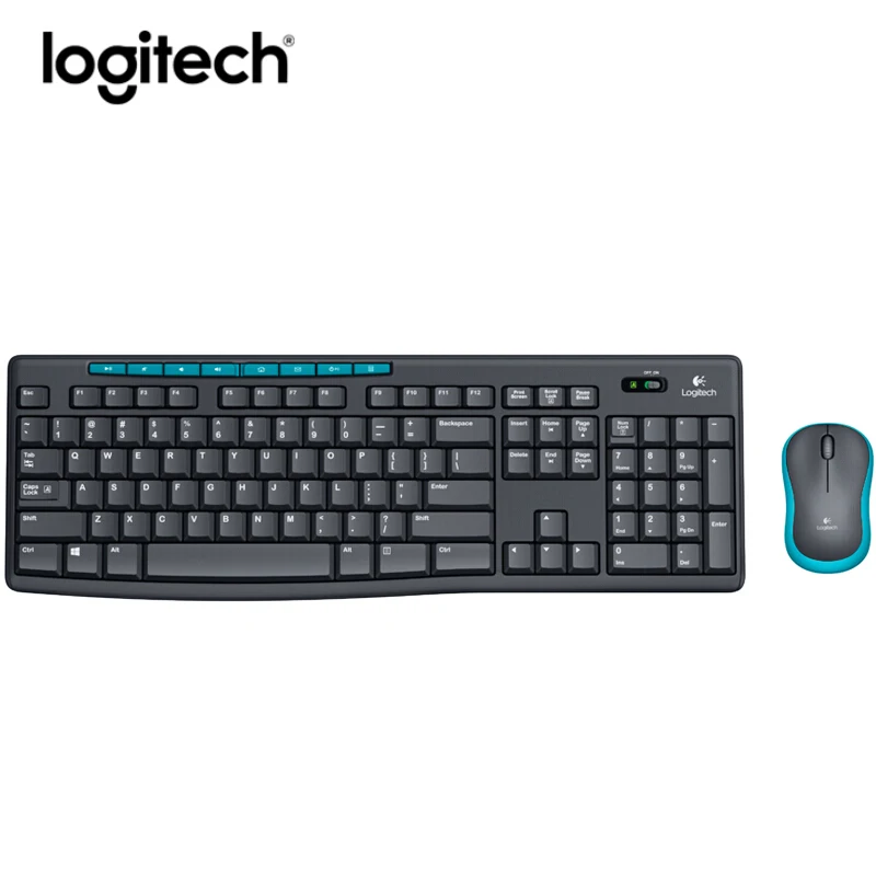Logitech MK275 беспроводная мышь и клавиатура игровой ноутбук ПК геймерский