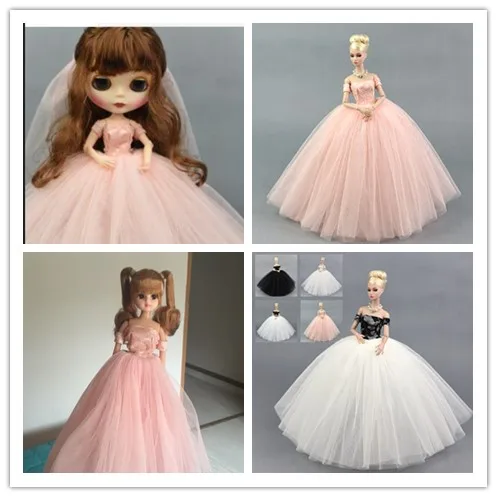 

1pc very beautiful new clothes pretty dress doll accessory for Licca doll blyth doll