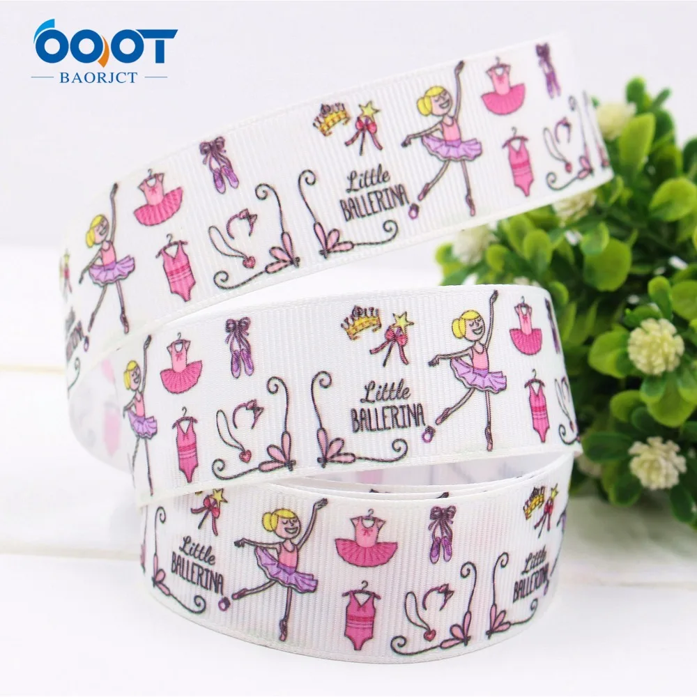 Лента из grosgrain с мультипликационным принтом love 1 'ཕ мм аксессуары для волос