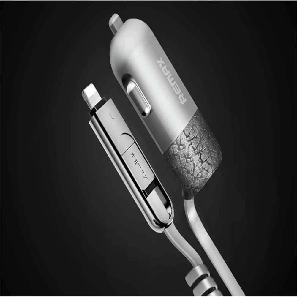 3.4A автомобильное зарядное устройство для быстрой зарядки 3 0 USB Remax с адаптером Micro