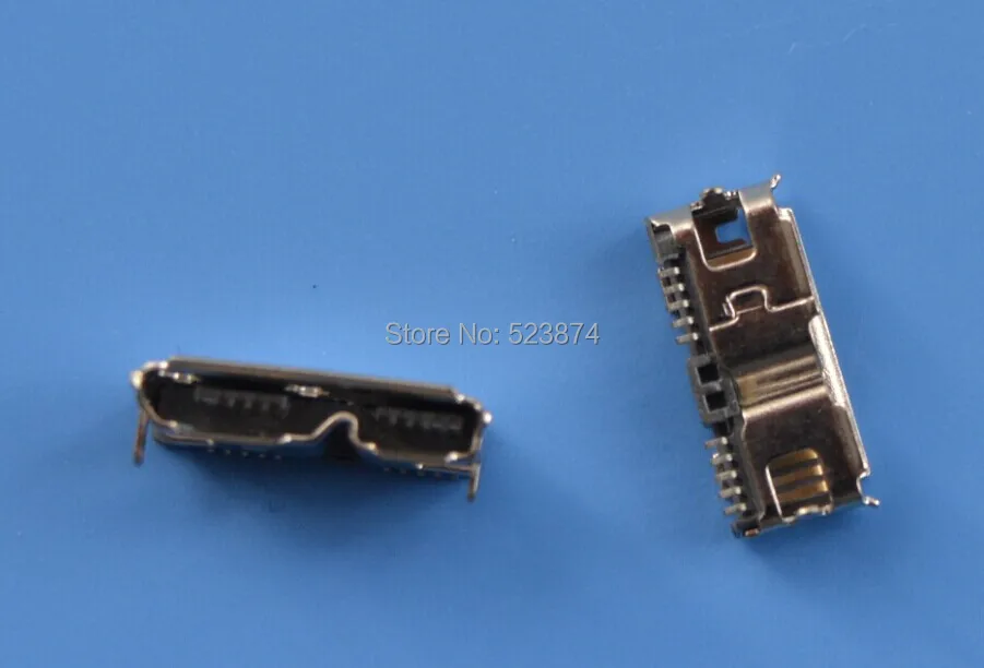 Бесплатная доставка 30 шт./лот 3 0 Micro USB гнездовой разъем зарядного устройства Тип B