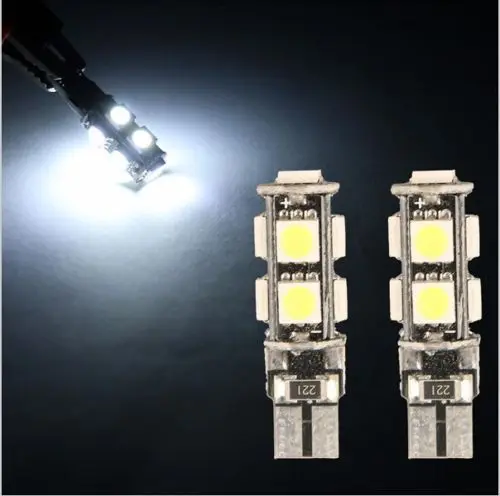10 шт. светодиодные лампы T10 W5w Pingo 194 9 Smd 5050|5050 canbus|t10 5050 smdled t10 smd |