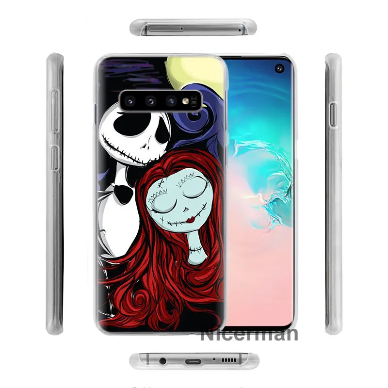 Кошмар перед Рождеством Джек телефон чехлы для samsung Galaxy S10e S10 плюс S8 S9 плюс S6 S7 край A40 A50 A70 M20 случае Coque