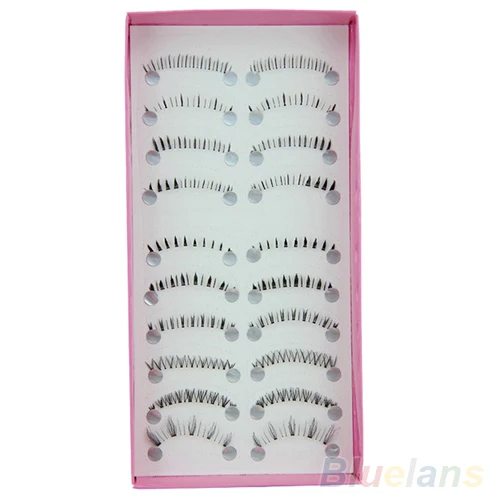 Накладные ресницы ручной работы разных стилей Нижние накладные для наращивания