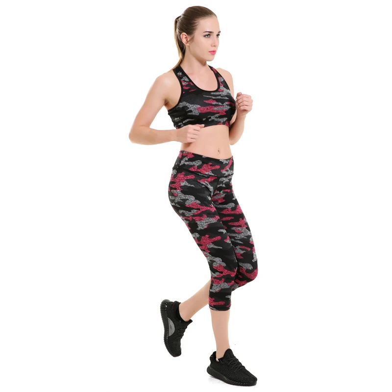 Новое поступление камуфляжные Женские Брюки-Капри армейского зеленого цвета