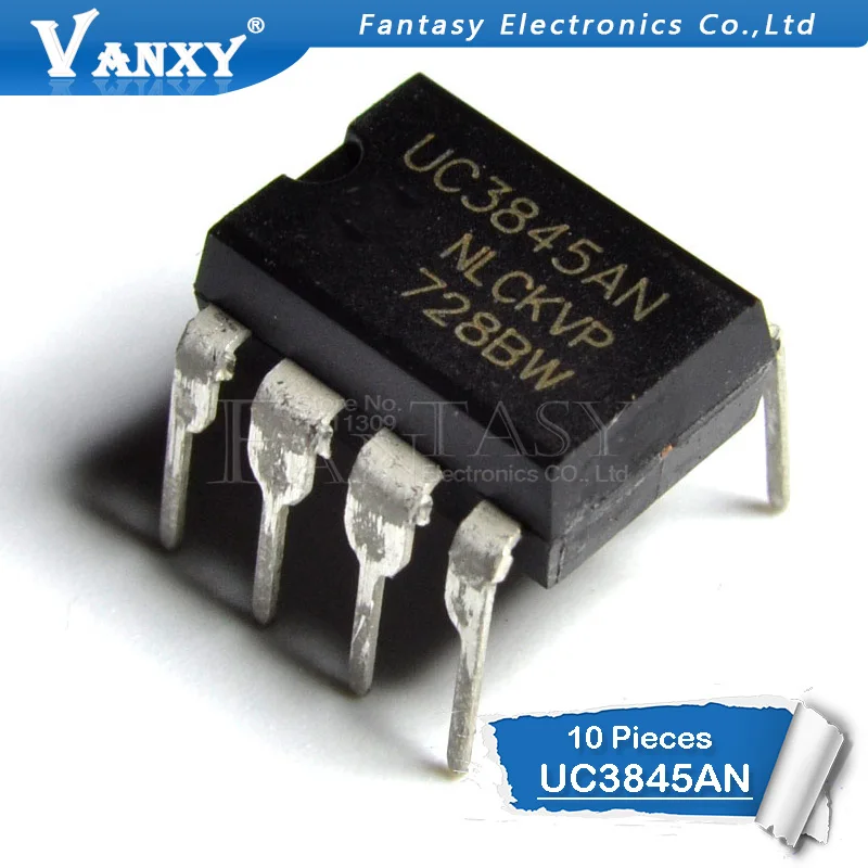 10 шт. UC3845B DIP 8 UC3845A DIP8 UC3845AN UC3845BN UC3845 новый и оригинальный IC|ic dip| |