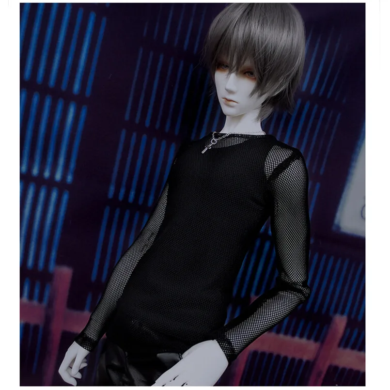 Одежда для кукол жилет одежда из эластичной сетки шарнирных 1/3 1/4 черного и белого