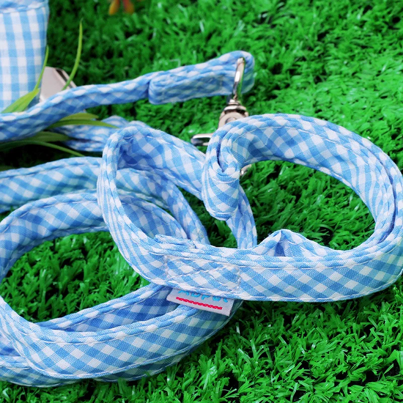 Ошейник и поводок для маленьких собак щенков милая воздухопроницаемая жилетка