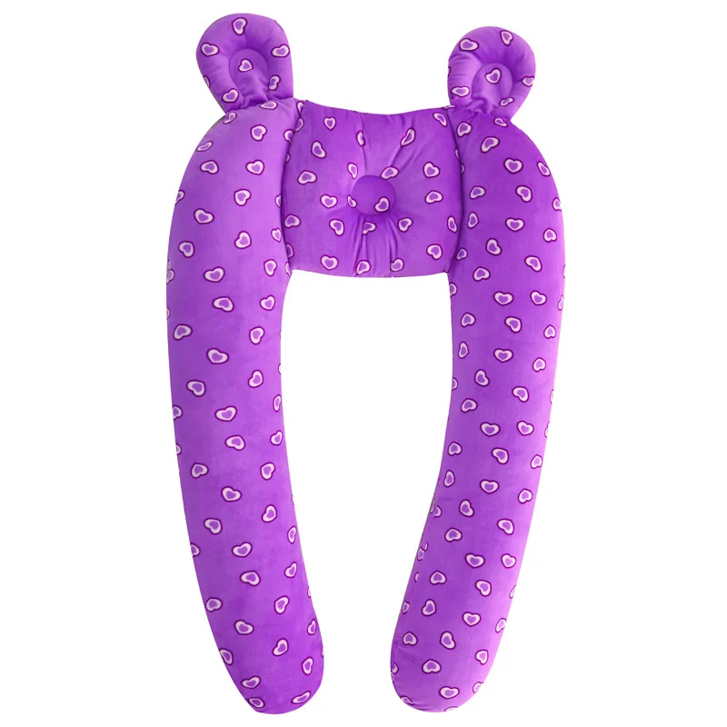 ALWAYSME Baby New Infant Pillow Safety Bumper Newborn Anti-Rollover Sleep Positioner Baby Sleep Pad Support Flat Head 50X80CM