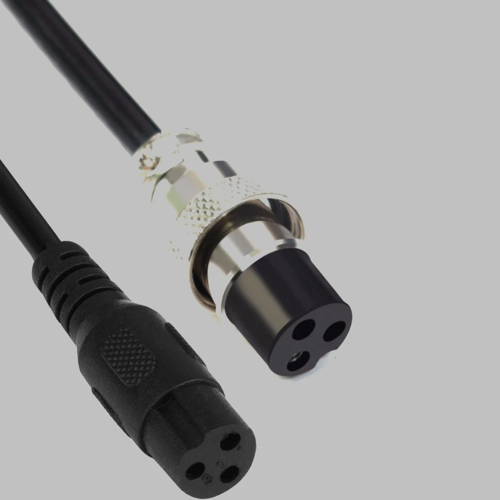Стандарт ЕС 36 V 2A зарядное устройство для электрических скутеров 3 контактный штепсельная вилка XLR гель свинцово-кислотная умная Зарядка питания 1.6A-2.0A 36 V для 12AH 14AH