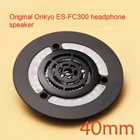 original replacement repair part 32ohm 40mm speaker for onkyo es fc300 headphones diy 40mm titanium drivers with front shell