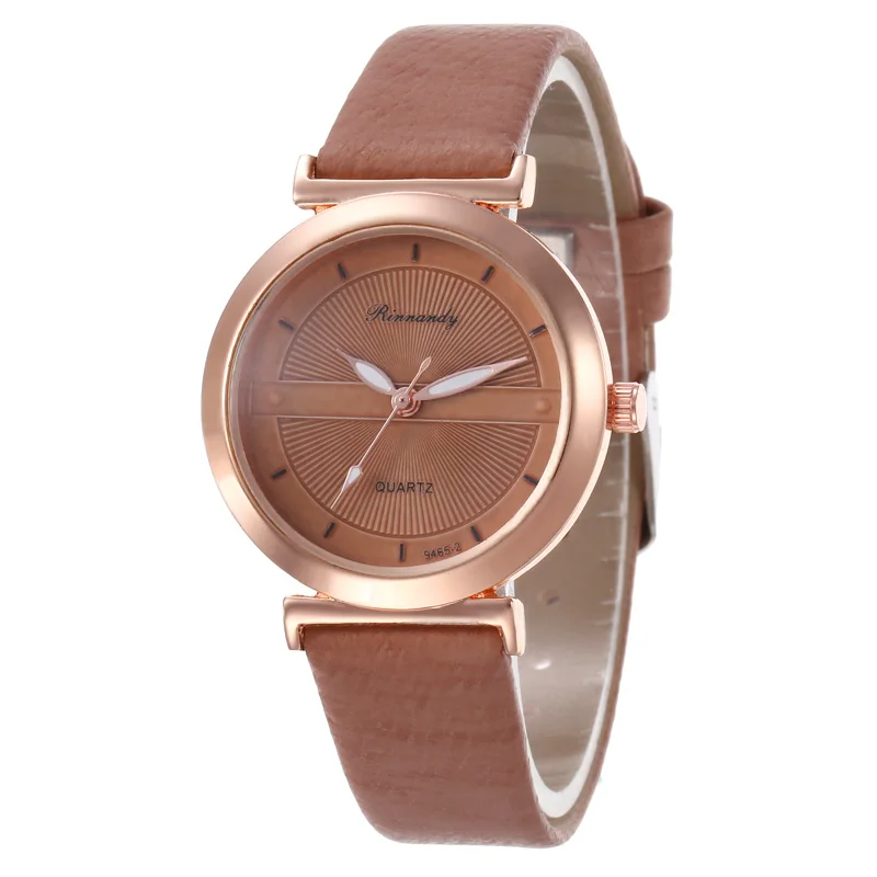 WJ 8548 Relogio Feminino 2018 модные часы женские повседневные кварцевые Кожаный ремешок