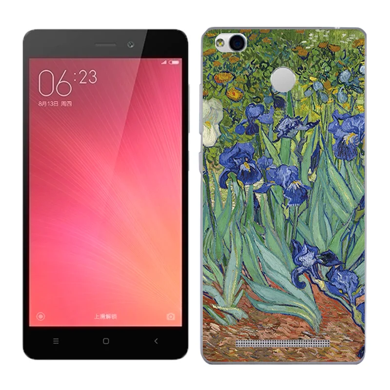 08 Чехол для Xiaomi Redmi 3 Pro 3s Redmi 3s с пейзажем, задняя крышка для телефона для Redmi 3 Pro 3 S 3 S Pro, мягкий силиконовый чехол - Цвет: 08