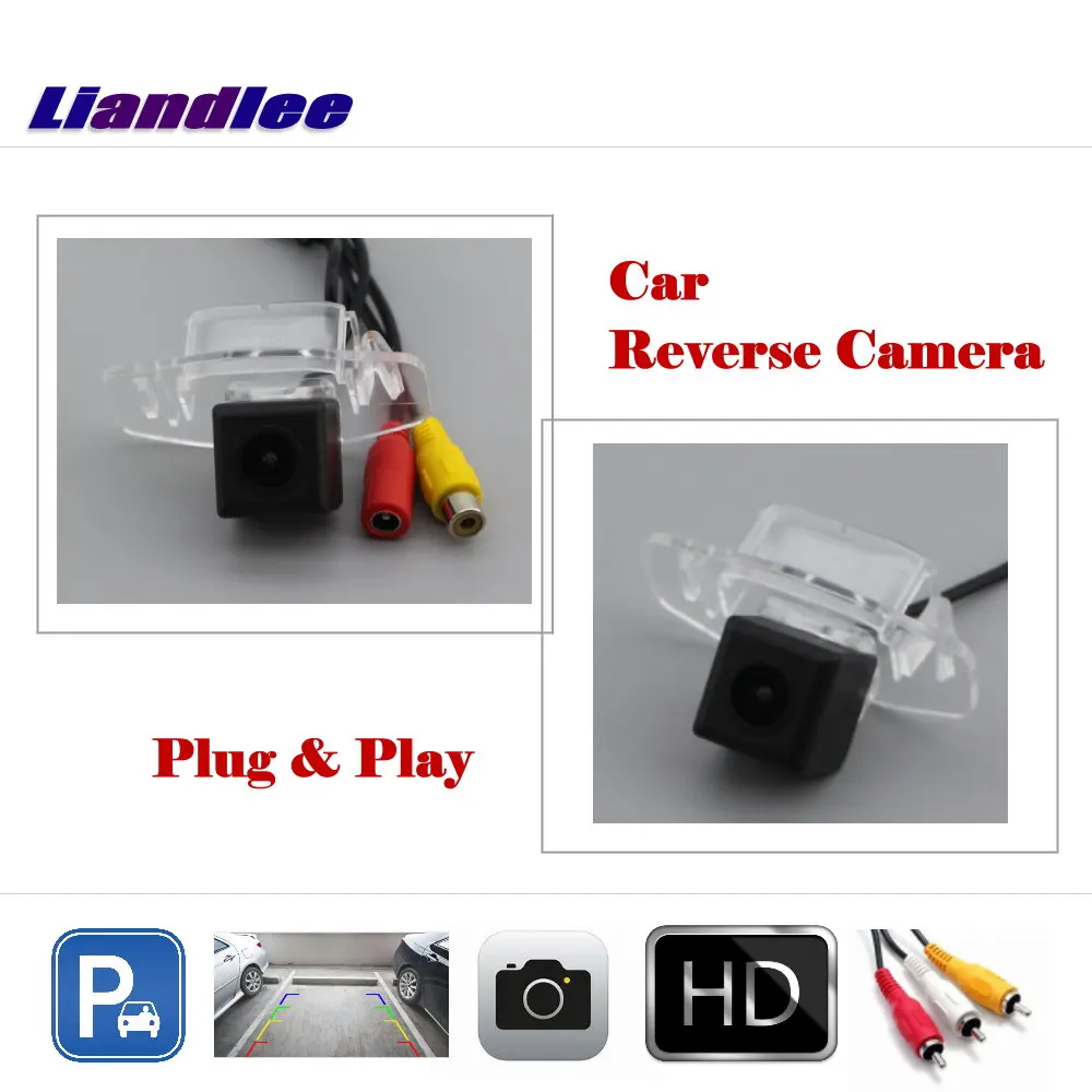 Liandlee Авто обратная парковочная камера для Honda Civic 2012-2015 заднего вида работы с
