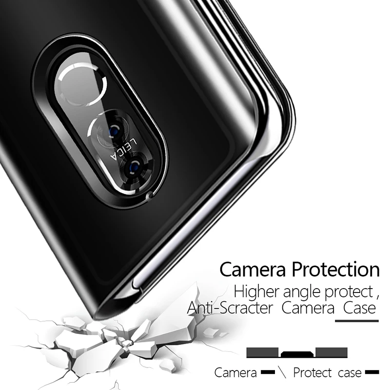Умный зеркальный чехол для телефона Samsung Galaxy S20 Ultra Plus Note 10 J5 J7 2016 S10 S8 S9 A30 A50 A70 2017 A01