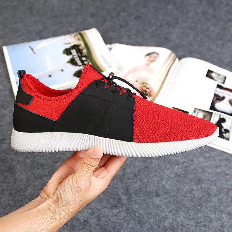 Модная легкая прогулочная дышащая летняя повседневная обувь Мужская из