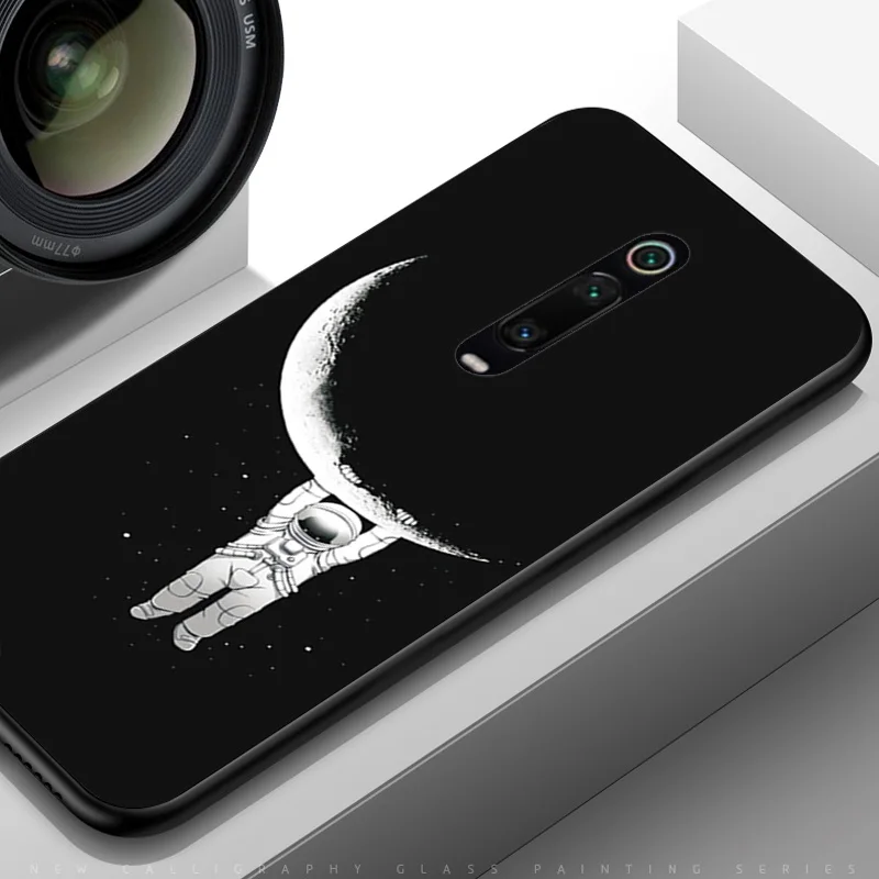 TPUBLK504 Чехол YOUVEI для Coque Red mi K20 Pro, черный мягкий Уретановый Термопластик(tpu), задняя крышка для Xiaomi mi 9 T, чехол для Xiaomi mi 9T Pro, чехол для телефона - Цвет: TPUBLK504