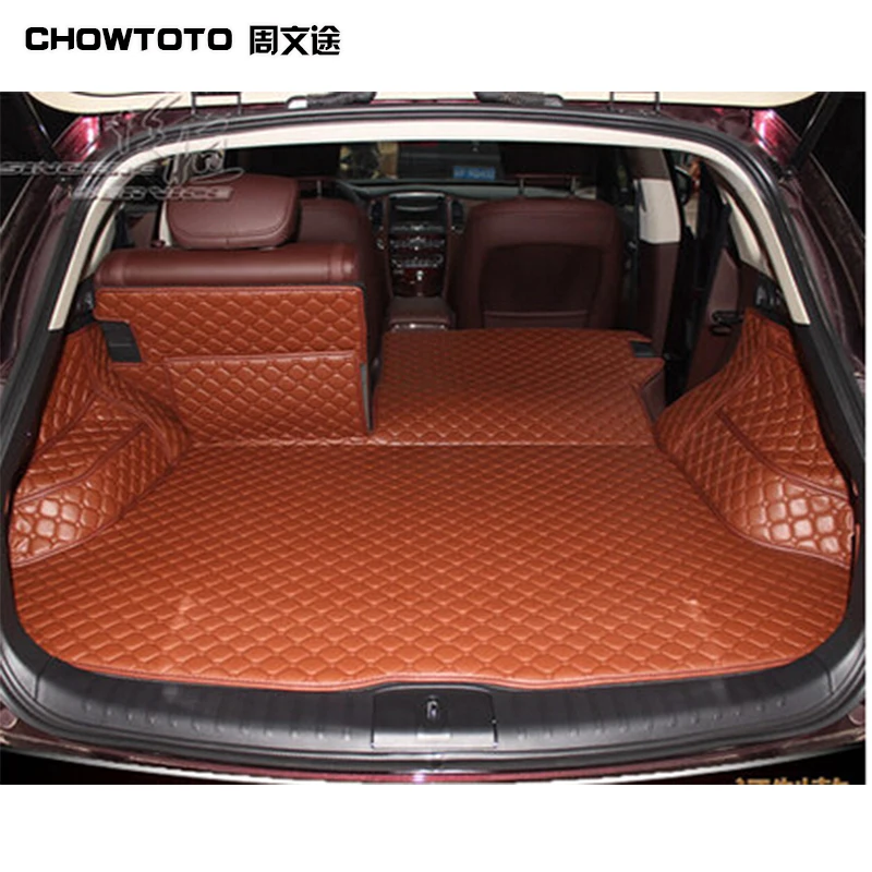 

CHOWTOTO AA Custom Special Trunk Mats For Infiniti QX50 Non-slip Waterproof Boot Carpets For QX50 Lagguge Pad