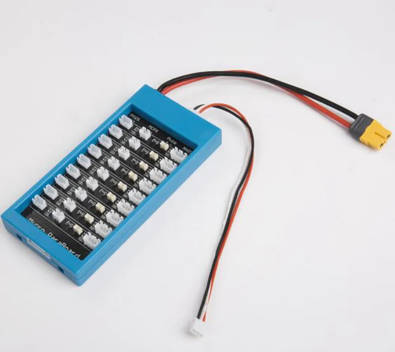 Зарядная плата Lipo для аккумулятора параллельная 1S/2S JST/PH/XH/XT60 разъем