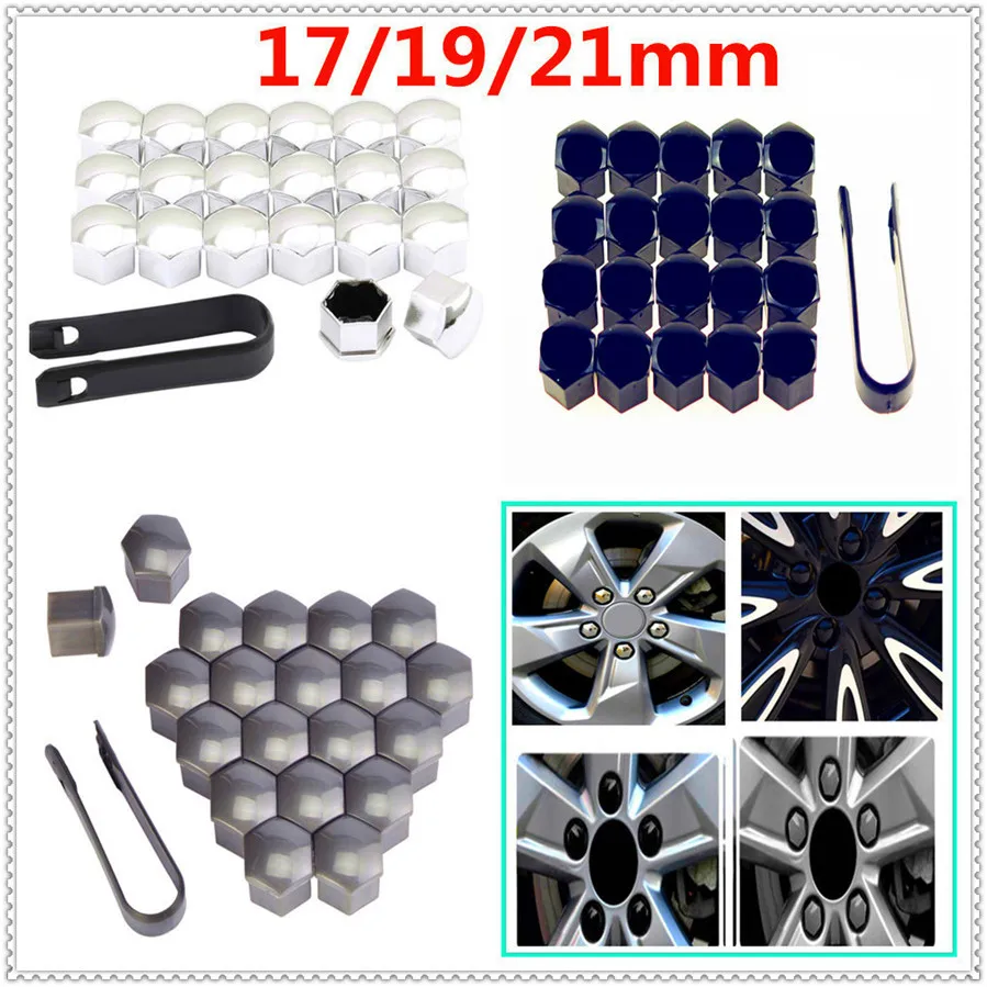 20 шт колпак автомобильного колеса автоматический винтовой крышкой болт гайки