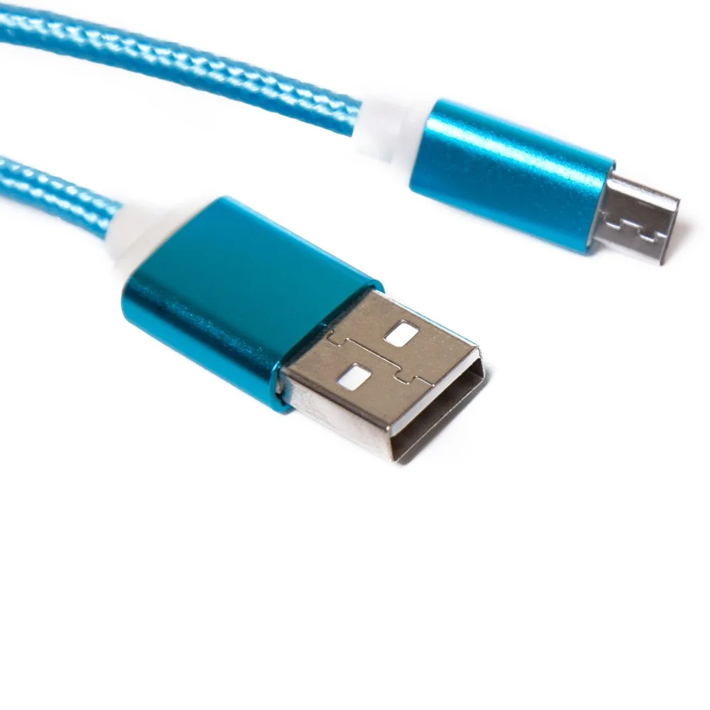 Кабель зарядный QUWIND нейлоновый Micro USB Type c 1 5 м футов для iPhone 6 7 8 X Samsung S8 S9 HuaWei P9 P10 P20