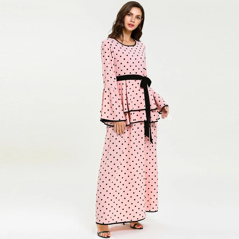 Vestidos Арабская абайя Восточный халат из марокена мусульманская одежда для Дубай мусульманское платье кафтан Для женщин Рамадан Elbise Eid платья Sukienki одеяние мусульмане