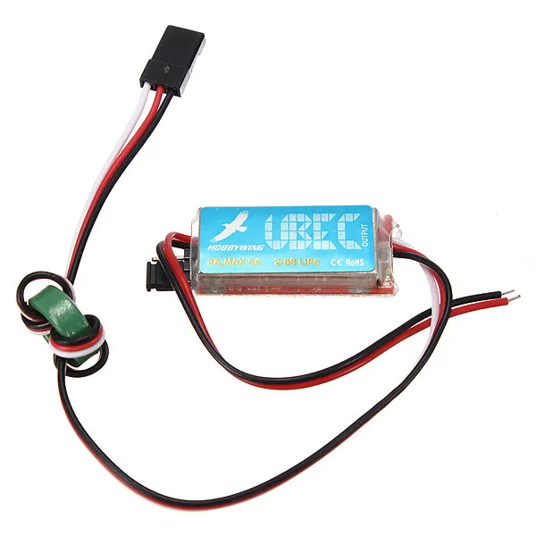 Выход 5 В/6 в 2-6S LIPO 5-18 ячеек Ni-MH Переключатель входного режима Hobbywing 3A UBEC BEC для