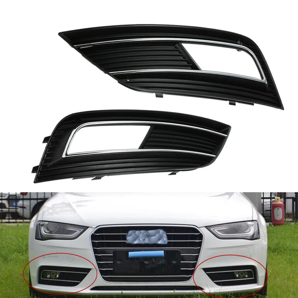 1 пара передняя сторона бампер Гриль противотуманный светильник решетка крышка