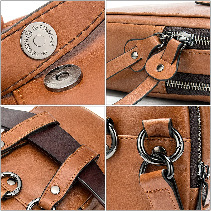 Поясная Сумка WESTAL 714 из натуральной кожи сумка для телефона Повседневная