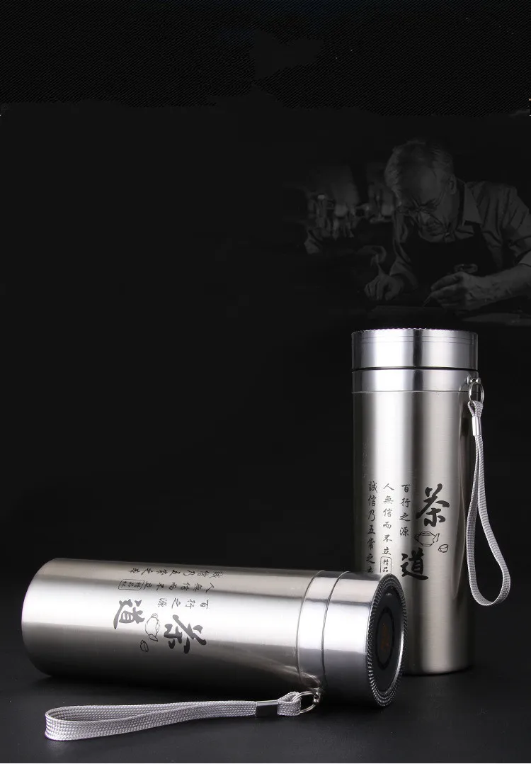 1 шт. портативные термосы из нержавеющей стали Термокружка для чая термос KD